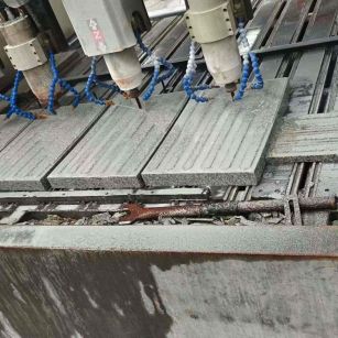 韶关 芝麻白花岗岩荔枝面盲道雕刻