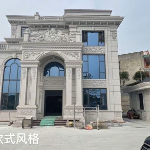 韶关 白麻花岗岩别墅外墙干挂