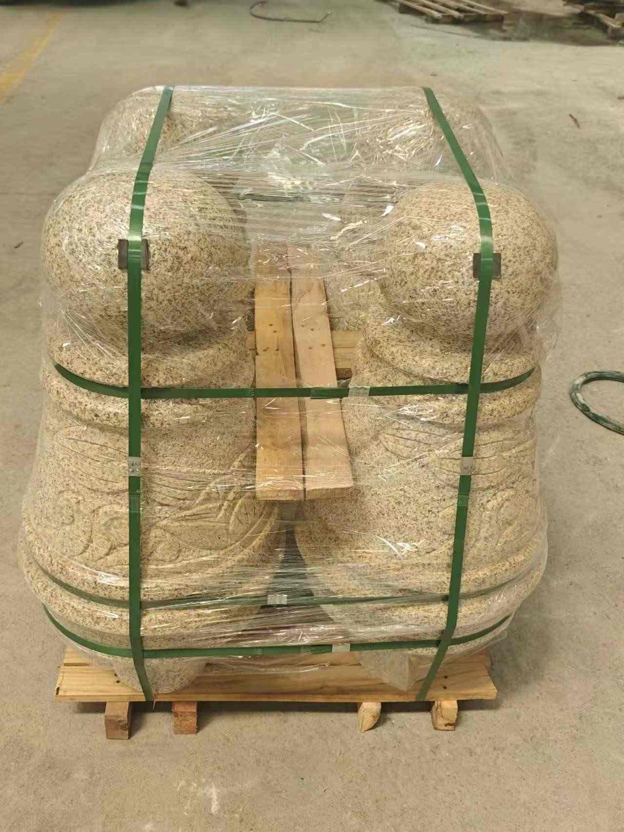 韶关 黄金麻异形定制雕花——棒棒糖挡车柱