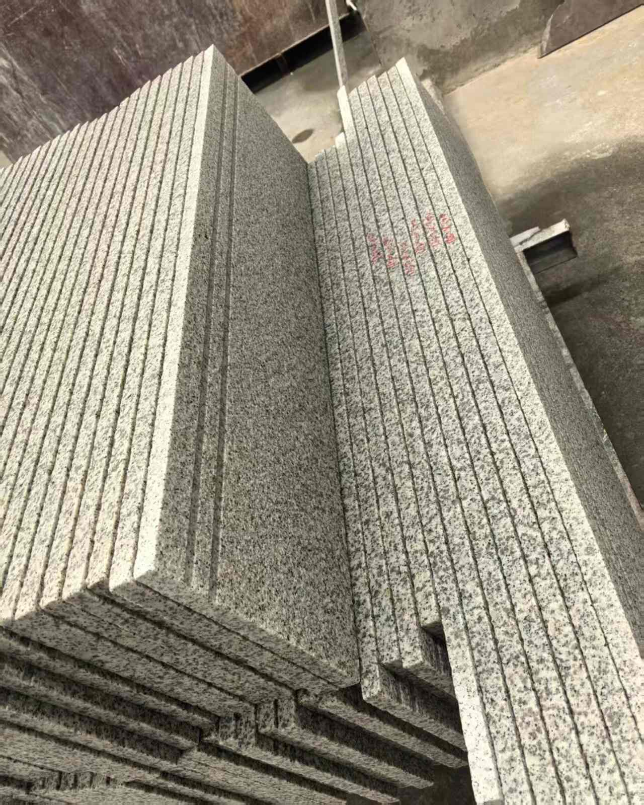 韶关 白麻荔枝面花岗岩楼梯踏步