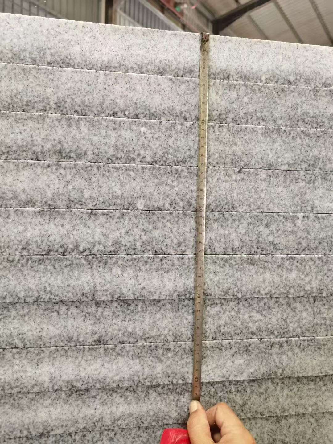 韶关 芝麻白火烧成品厚薄均匀，B料价格接近A料质量