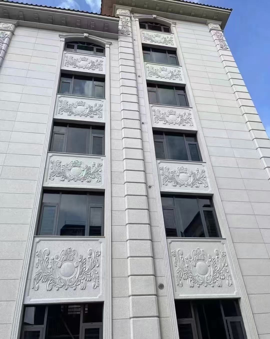 韶关 白麻荔枝面花岗岩别墅外墙干挂